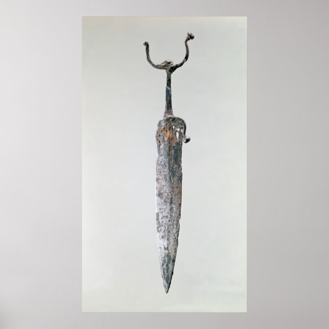 Dagger, Halstatt Culture, 750-450 BC Poster (Framsidan)