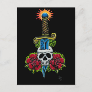 Dagger, Skull och Ro vykort