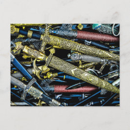 Daggers, Dirks och Sabers Vykort