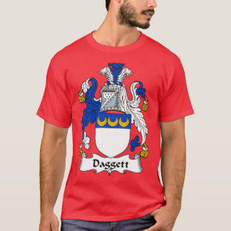 Daggett Jackar Arm Family Crest T Shirt