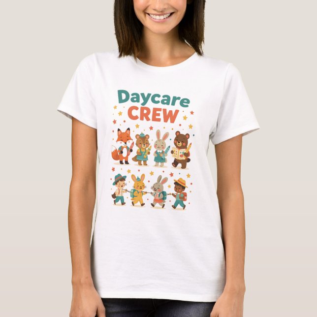 Dagis T-shirt designidéer - Dagis Crew Citat (Framsida)