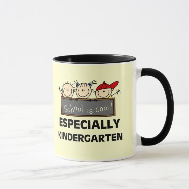 Dagiset School är kalla Tshirts och gåvor Mugg (Höger)