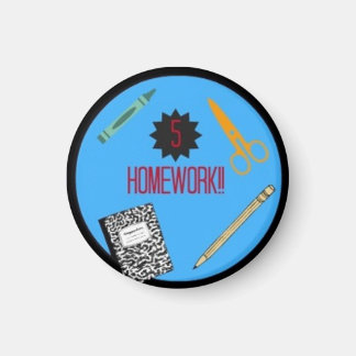 Daglig barn-rutinstormnät!!!!! magnet