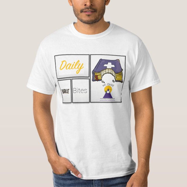 Daglig Bita av bibelskjorta T Shirt (Framsida)