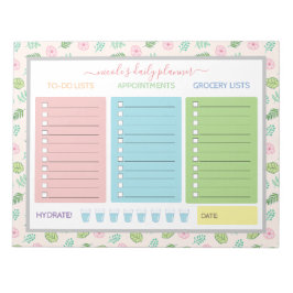 Daglig Blommigt för sladdning Anteckningsblock