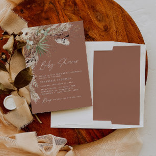Daglig boho elegant invit inbjudningar