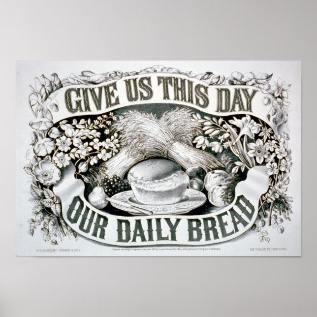 DAGLIG BREAD SKRIV UT POSTER (Framsidan)