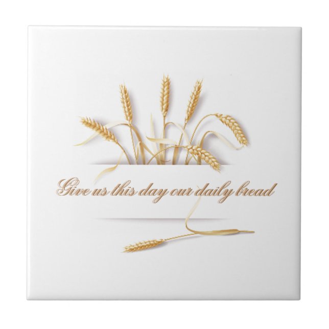 Daglig Bröd Kakelplatta (Framsidan)