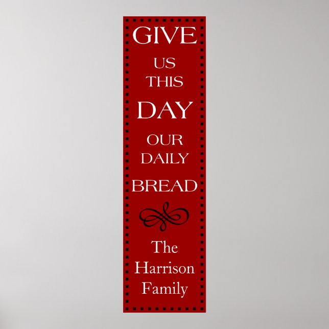 Daglig Bröd Poster (Framsidan)