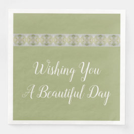 Daglig dekorativ verksamhet pappersservett