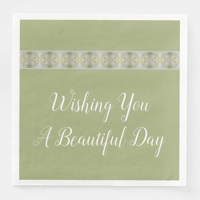 Daglig dekorativ verksamhet pappersservett (Framsida)