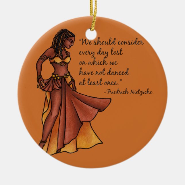 Daglig dosering julgransprydnad keramik (Framsidan)