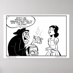 Daglig doseringsutskrift i zonen Poison Calzone Poster