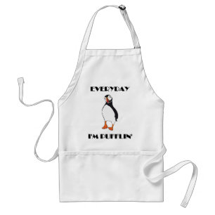 Daglig fågel för I-förmiddagPufflin Puffin Förkläde