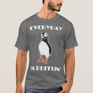 Daglig fågel för I-förmiddagPufflin Puffin Tee Shirt
