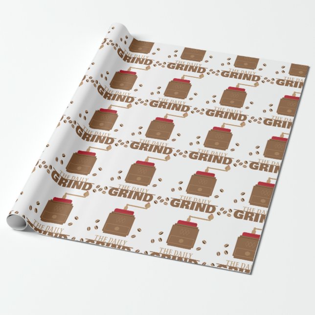 Daglig gris presentpapper (Utrullad)