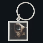 Daglig höjd - Dobby Fyrkantig Silverfärgad Nyckelring<br><div class="desc">HARRY POTTER OCH DE DÖDA HALLOWS™</div>