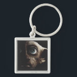 Daglig höjd - Dobby Fyrkantig Silverfärgad Nyckelring<br><div class="desc">HARRY POTTER OCH DE DÖDA HALLOWS™</div>