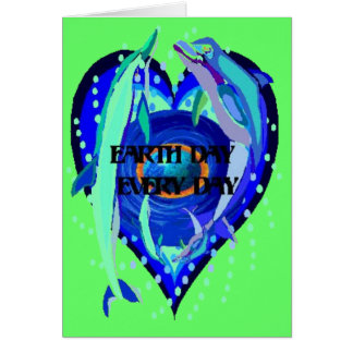 DAGLIG JORDDAG HÄLSNINGSKORT