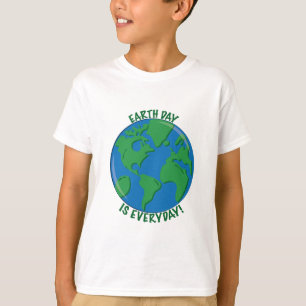 Daglig jorddag tee shirt