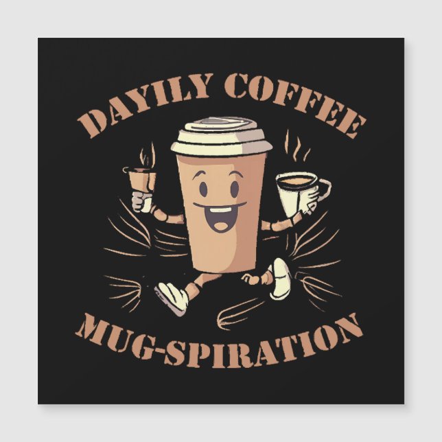 Daglig Kaffe Mugg Inspiration (Framsida)