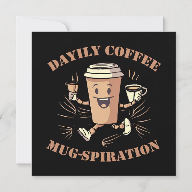 Daglig Kaffe Mugg Inspiration (Framsida)