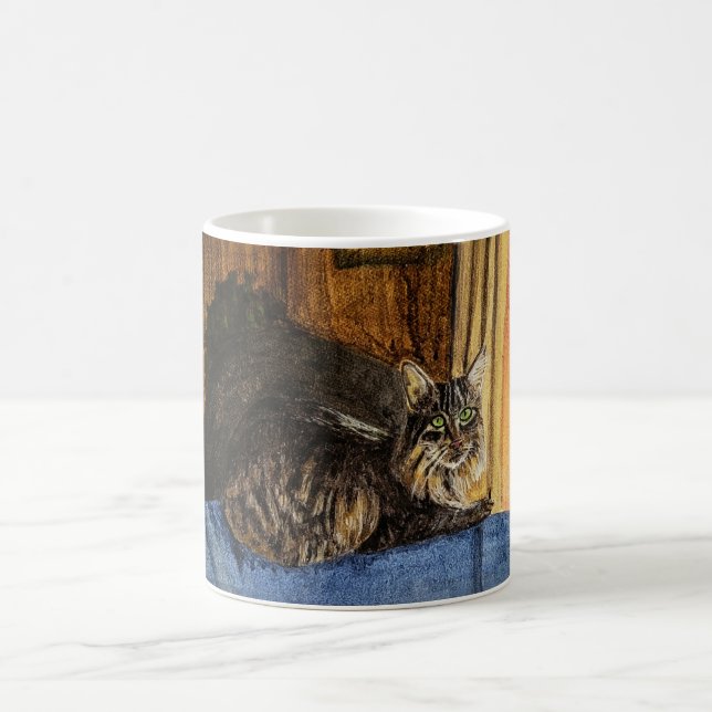 Daglig Kejsarinnan Lulu 2 katten Kaffemugg (Center)