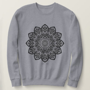 Daglig Mandala Lång Ärmad Tröja
