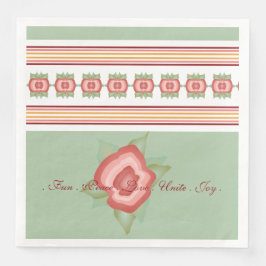 Daglig modern design med Rand Pappra blöjor Pappersservett