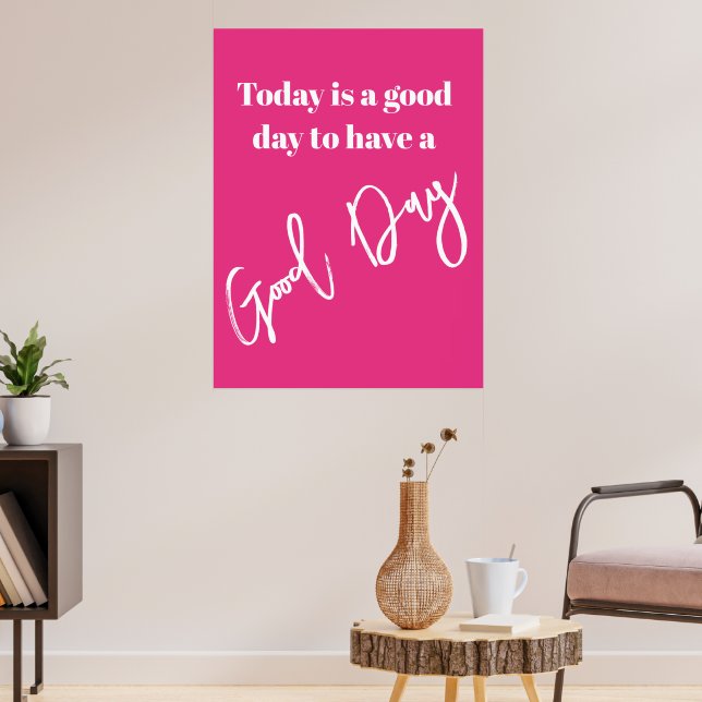 Daglig offert har en Rosa på Bran Poster (Vardagsrum 3)
