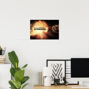 Daglig övning poster