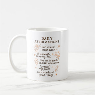 Daglig påminnelse om mental hälsa    Själv Kärlek  Kaffemugg