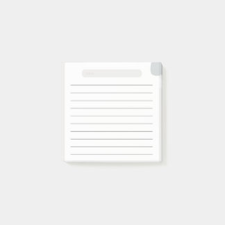 Daglig planering post-it block