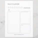 Daglig planeringsplan för att göra listdagsorganis<br><div class="desc">Denna daglig utskrivbara planerare är perfekt för dem som vill upprätta och följa sitt dagliga schema hemma eller på kontoret.</div>