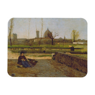 Daglig plats, nära Florence, c.1865 Magnet