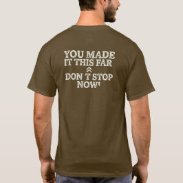 Daglig resiliens och motivationscitat t shirt