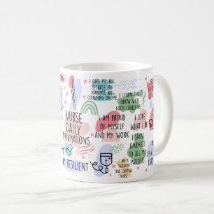 Daglig sjukförsäkring - inspirationerande sjuksköt kaffemugg