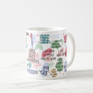 Daglig sjukförsäkring - inspirationerande sjuksköt kaffemugg