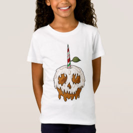 Daglig, söt karamelläpple Skull T Shirt