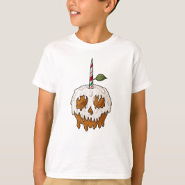 Daglig, söt karamelläpple Skull T Shirt