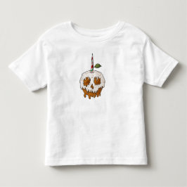 Daglig, söt karamelläpple Skull T Shirt