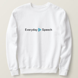 Daglig Tal Basic Crewnacksvatshirt Lång Ärmad Tröja