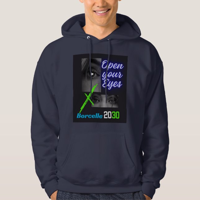 "Daglig trötttröja, tröja" Hoodie (Framsida)