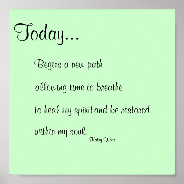 Daglig utskrift poster (Framsidan)