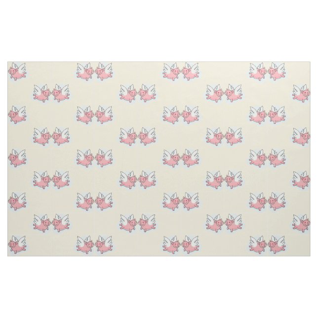 Daglig väv för Grisar under Grisen Nyfödd bebis Tyg (Fat Quarter)
