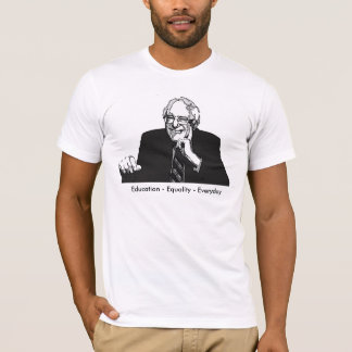 Dagliga Bernie för utbildningsjämställdhet T-shirt