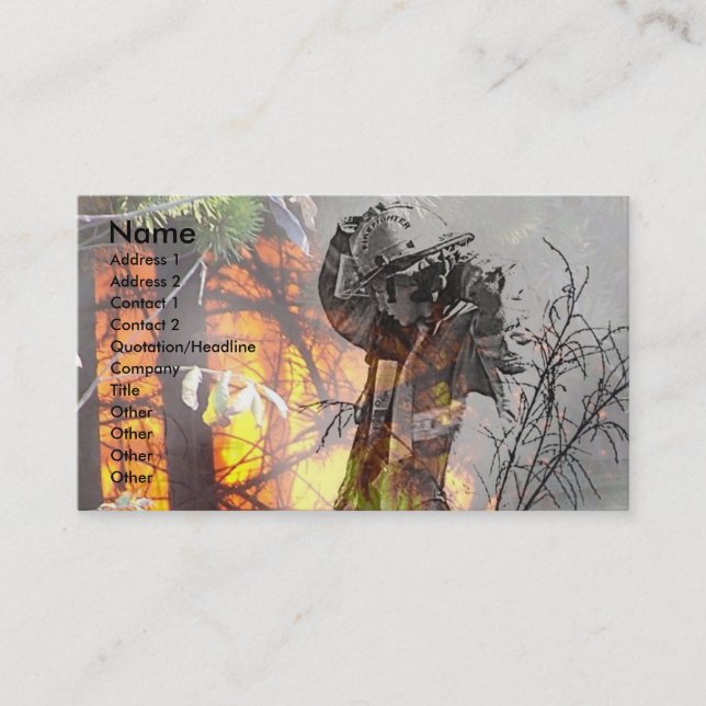 Dagliga hjältar visitkort (Framsida)