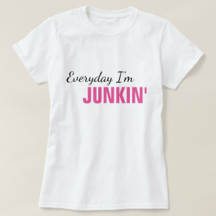 Dagliga I-förmiddagJunkin kvinna T-tröja Tee Shirt