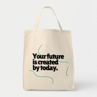 Dagliga viktiga saker" Modern minimalistisk tote-s Tygkasse