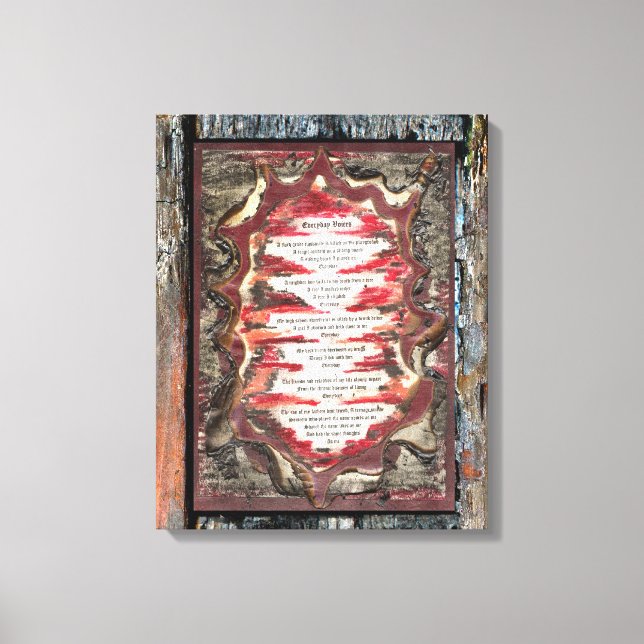 Dagliga Voices Canvastryck (Framsida)